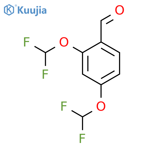 2,4-bis(difluoromethoxy)benzaldehyde structure