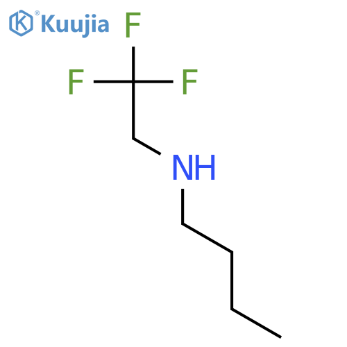 1-Butanamine, N-(2,2,2-trifluoroethyl)- structure