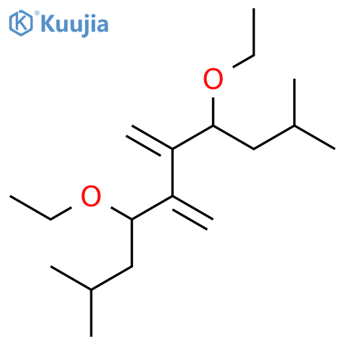 Decane, 4,7-diethoxy-2,9-dimethyl-5,6-bis(methylene)- structure