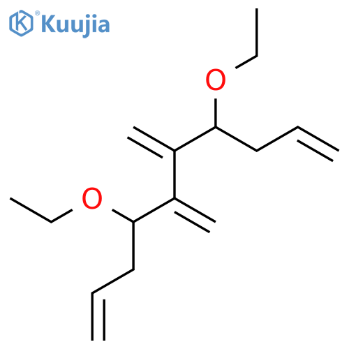 1,9-DECADIENE, 4,7-DIETHOXY-5,6-BIS(METHYLENE)- structure