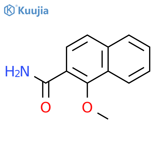 1-Methoxynaphthalene-2-carboxamide structure