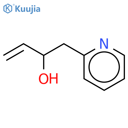 a-ethenyl-2-Pyridineethanol structure