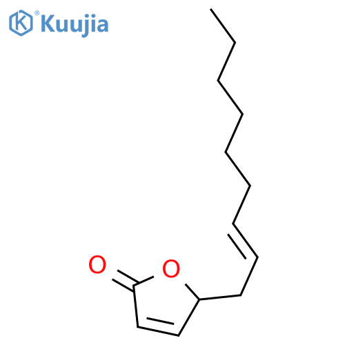 2(5H)-Furanone, 5-(2E)-2-nonenyl- structure