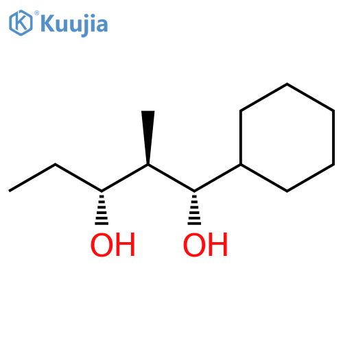 1,3-Pentanediol,1-cyclohexyl-2-methyl-, (1S,2R,3R)- structure