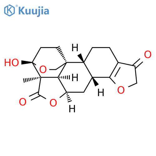 6H-5b,8-Ethano-4H,9H-benzofuro[7,6-h]furo[4,3,2-de][2]benzopyran-3,9(2H)-dione, 5,5a,8,8a,10a,10b,11,11a-octahydro-8-hydroxy-8a-methyl-, (5aR,5bS,8S,8aR,10aR,10bR,11aR)- (9CI) structure