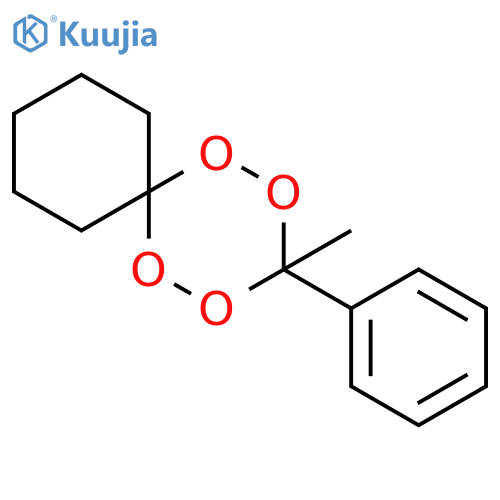 1,2,4,5-Tetraoxaspiro[5.5]undecane, 3-methyl-3-phenyl- structure