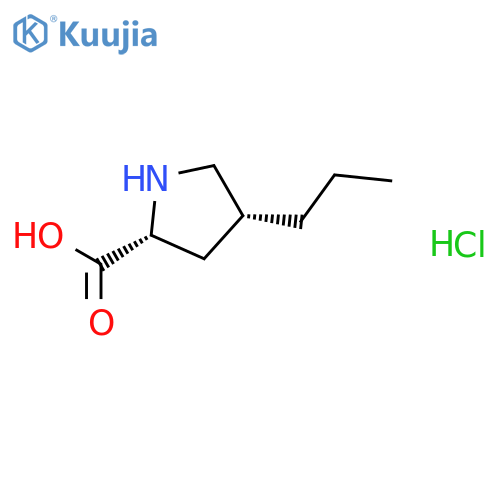 (4R)-4-Propyl-D-proline Hydrochloride structure