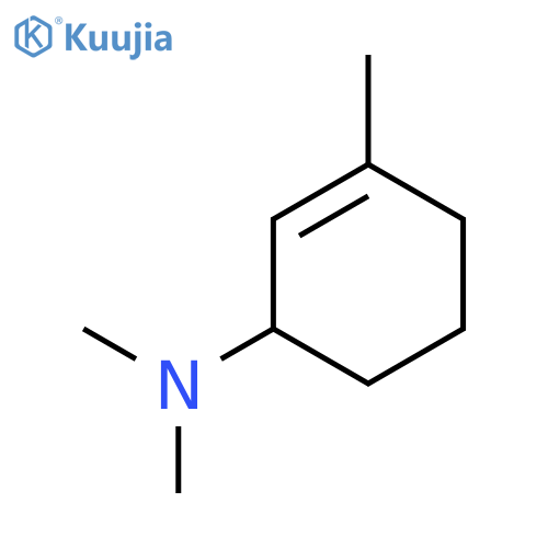2-Cyclohexen-1-amine, N,N,3-trimethyl- structure