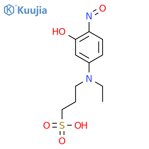 5-(N-Ethyl-N-sulfopropylamino)-2-nitrosophenol structure