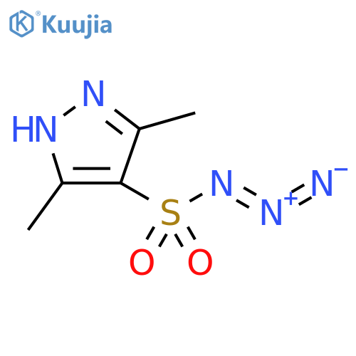 1H-Pyrazole-4-sulfonyl azide, 3,5-dimethyl- structure