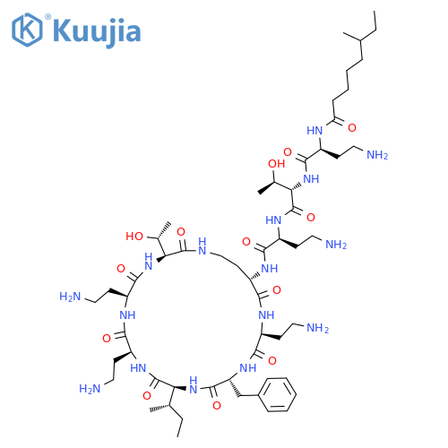 Polymyxin II structure