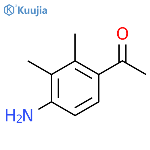 Ethanone, 1-(4-amino-2,3-dimethylphenyl)- (9CI) structure