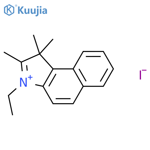 1H-Benz[e]indolium, 3-ethyl-1,1,2-trimethyl-, iodide structure