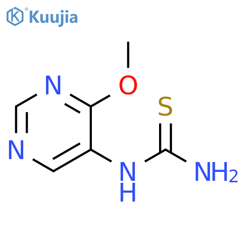 Thiourea, n-(4-methoxy-5-pyrimidinyl)- structure