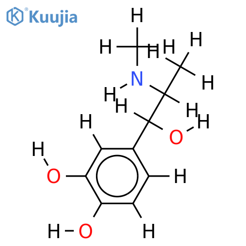 Theophylline dihydroxyephedrine structure