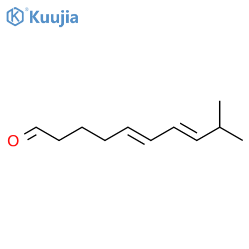 5,7-Decadienal, 9-methyl-, (5E,7E)- structure