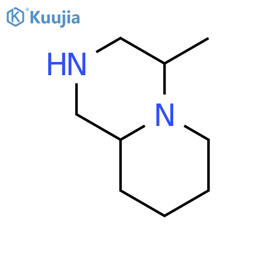 octahydro-4-methyl-2H-Pyrido[1,2-a]pyrazine structure