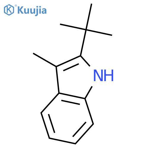 2-tert-Butyl-3-methyl-1H-indole structure
