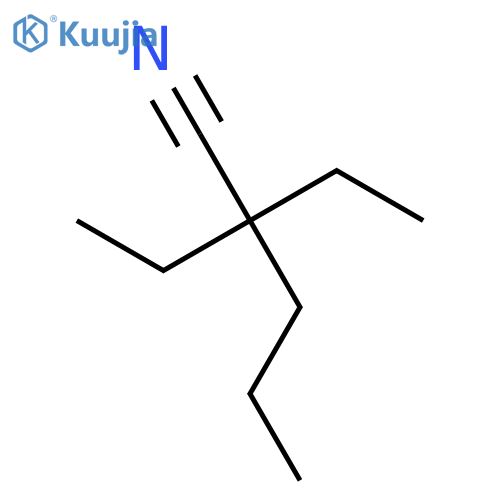 Pentanenitrile, 2,2-diethyl- structure