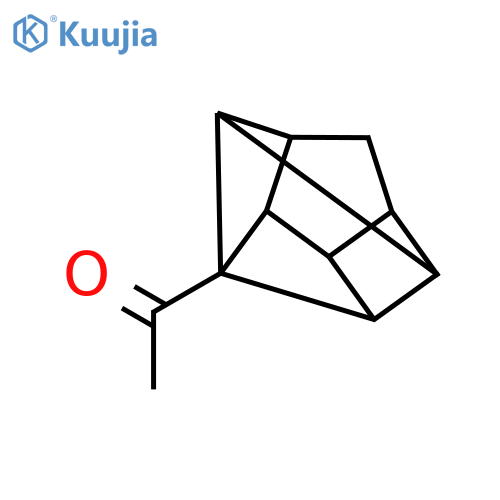 Ethanone,1-pentacyclo[4.3.0.02,5.03,9.04,7]non-2-yl- structure