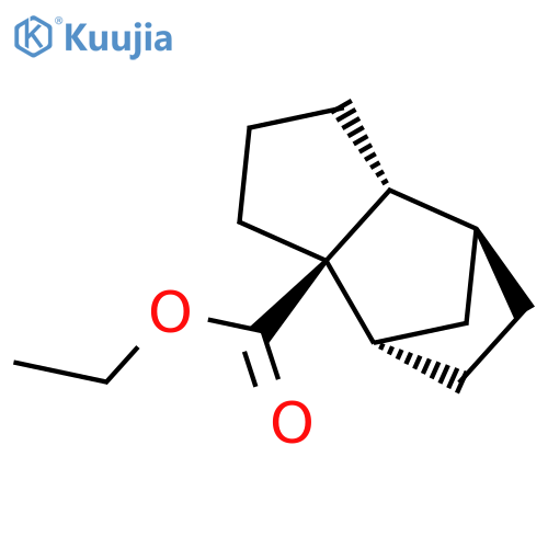 4,7-Methano-3aH-indene-3a-carboxylicacid, octahydro-, ethyl ester, (3aR,4R,7S,7aR)-rel- structure