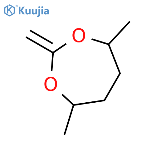 1,3-Dioxepane, 4,7-dimethyl-2-methylene- structure