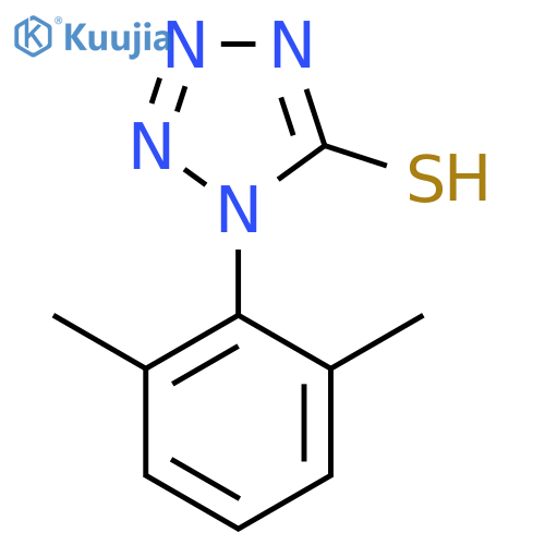 1-(2,6-dimethylphenyl)-1H-1,2,3,4-tetrazole-5-thiol structure