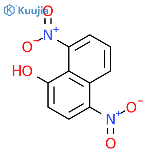1-Naphthalenol, 4,8-dinitro- structure