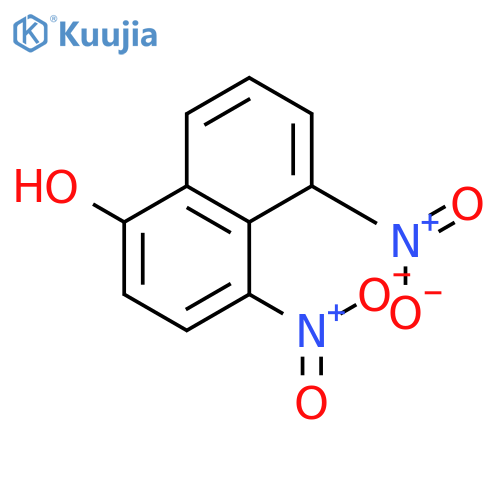 1-Naphthalenol, 4,5-dinitro- structure