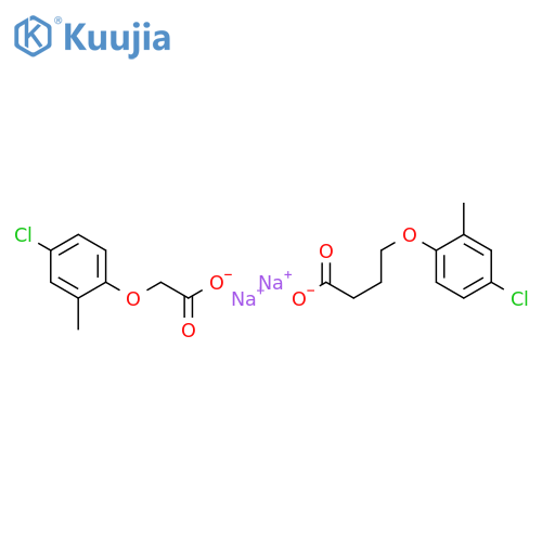 Butanoic acid, 4-(4-chloro-2-methylphenoxy)-, sodium salt, mixt. with sodium (4-chloro-2-methylphenoxy)acetate structure