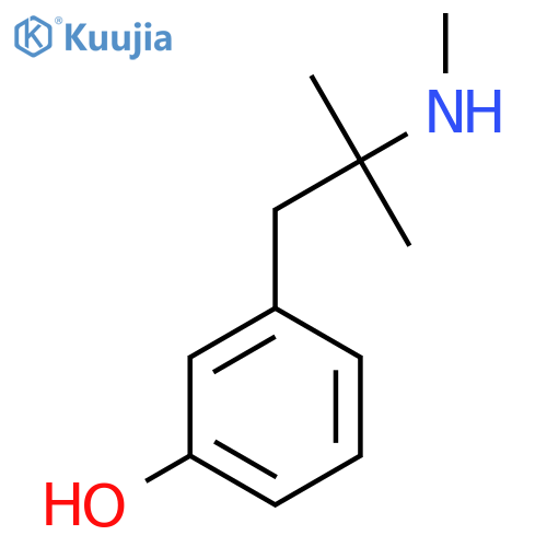 3-2-methyl-2-(methylamino)propylphenol structure