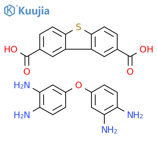 2,8-Dibenzothiophenedicarboxylic acid, polymer with 4,4-oxybis1,2-benzenediamine structure