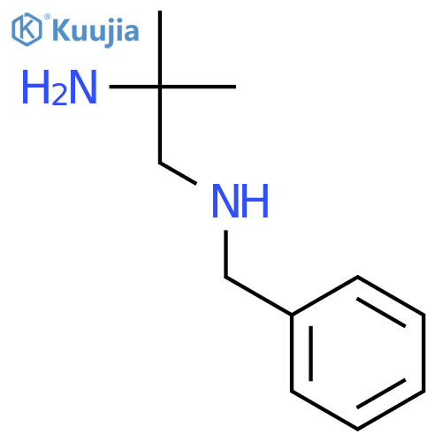 (2-Amino-2-methylpropyl)(benzyl)amine structure