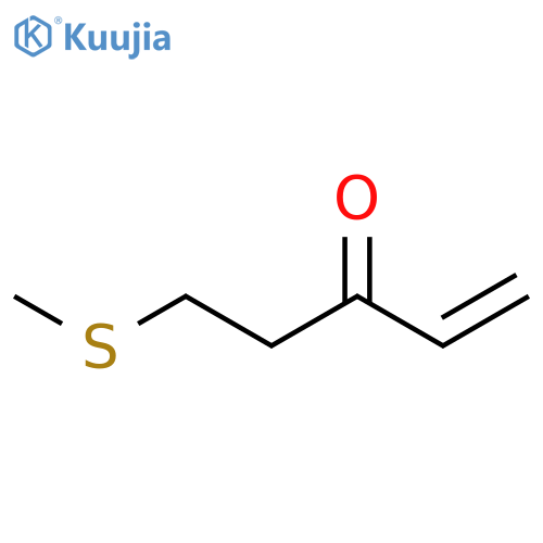 5-(methylsulfanyl)pent-1-en-3-one structure