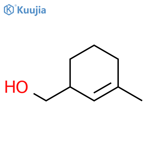 (3-Methylcyclohex-2-en-1-yl)methanol structure