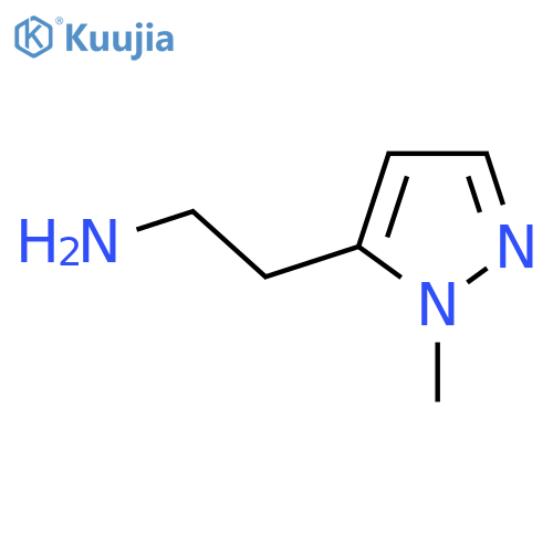 2-(1-Methyl-1H-pyrazol-5-yl)ethanamine structure