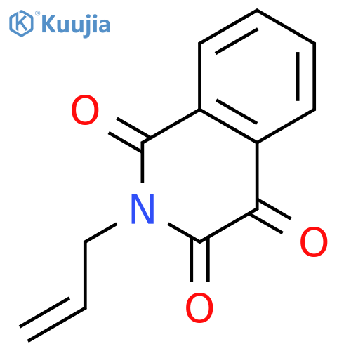 2-prop-2-enylisoquinoline-1,3,4-trione structure