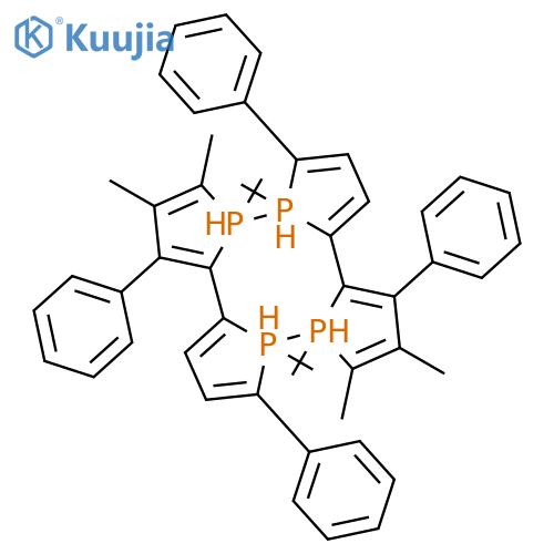 TETRAKISPHOSPHOLO[1,2-B:2',1'-D:1'',2''-F:2''',1'''-H][1,2,5,6]TETRAPHOSPHOCIN, 1,2,7,8,9,10,15,16-OCTAMETHYL-3,6,11,14-TETRAPHENYL- structure