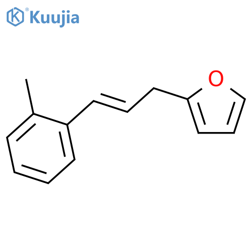 FURAN, 2-[(2E)-3-(2-METHYLPHENYL)-2-PROPENYL]- structure