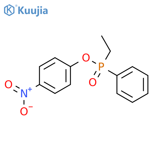 4-nitrophenyl ethyl(phenyl)phosphinate structure