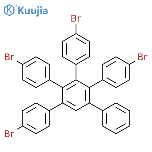 1,1':2',1''-Terphenyl, 4,4''-dibromo-3',4'-bis(4-bromophenyl)-5'-phenyl- structure