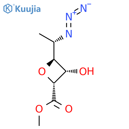 L-ALTRONIC ACID, 2,4-ANHYDRO-5-AZIDO-5,6-DIDEOXY-, METHYL ESTER structure