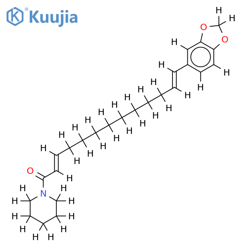 (2E,12E)-pipertridecadienamide structure