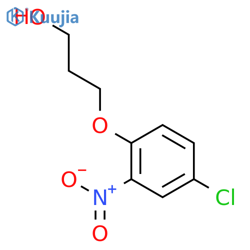 1-PROPANOL, 3-(4-CHLORO-2-NITROPHENOXY)- structure