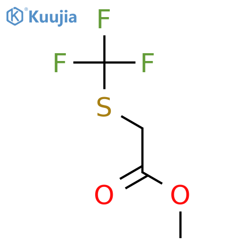 methyl 2-(trifluoromethyl)sulfanylacetate structure