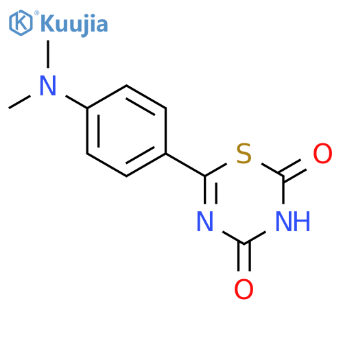 2H-1,3,5-Thiadiazine-2,4(3H)-dione,6-[4-(dimethylamino)phenyl]- structure