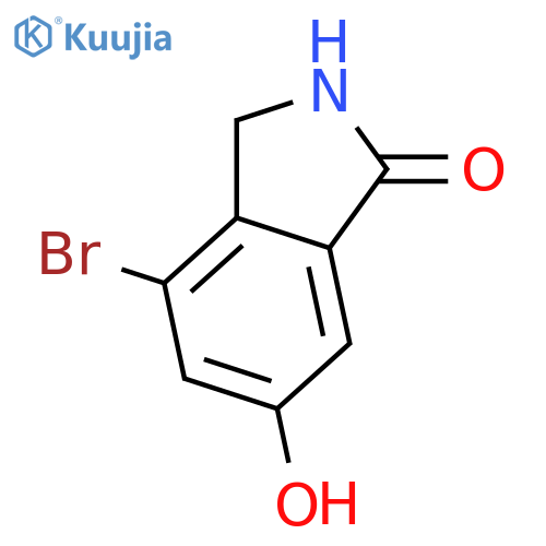 4-Bromo-6-hydroxyisoindolin-1-one structure