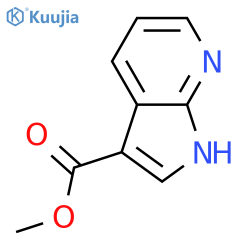 Methyl 1H-pyrrolo[2,3-b]pyridine-3-carboxylate structure