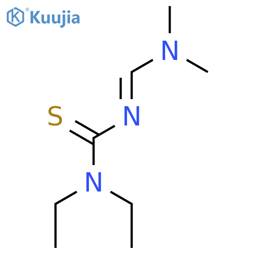 Thiourea, [(dimethylamino)methylene]diethyl- structure
