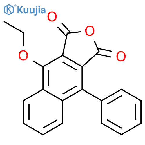 Naphtho[2,3-c]furan-1,3-dione, 4-ethoxy-9-phenyl- structure
